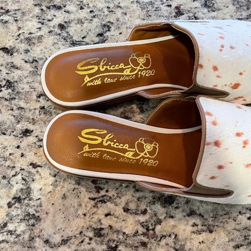 SBICCA FRANKIE MULE CALF HAIR WOMEN’S SIZE 7 - Picture 4 of 5